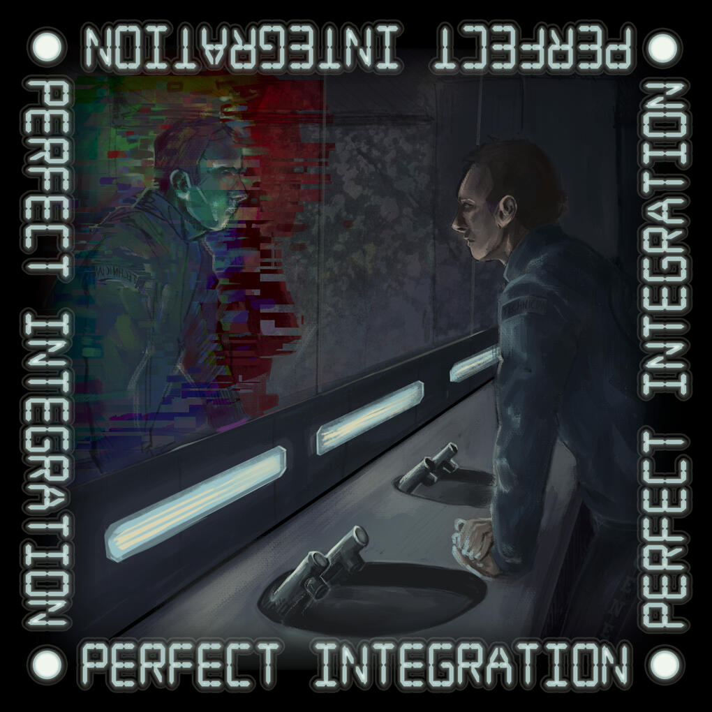 The Devoid of Space logo, a black circle outlined in orange on a starry background, with the words Devoid of Space written across it in orange