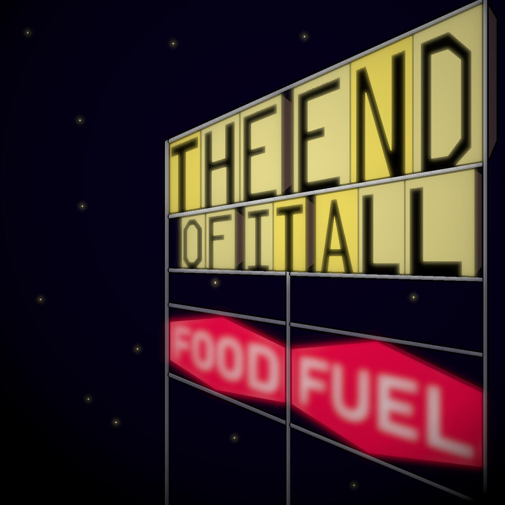 The Devoid of Space logo, a black circle outlined in orange on a starry background, with the words Devoid of Space written across it in orange