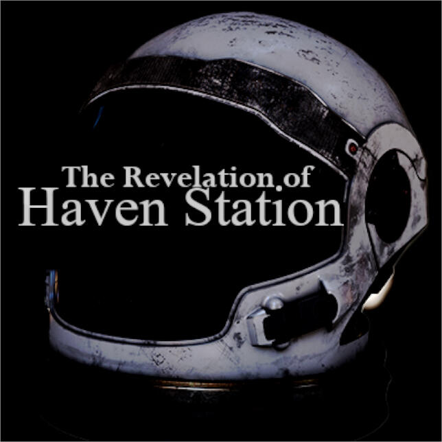 The Devoid of Space logo, a black circle outlined in orange on a starry background, with the words Devoid of Space written across it in orange